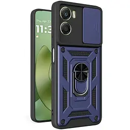 Чохол Ummi Camshield Serge Ring для Motorola Moto G06 / G06 Power Синій / Navy - мініатюра 2