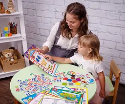 Абетка Математика English Vladi Toys з магнітною дошкою, укр. мова (VT5412-04) - мініатюра 7
