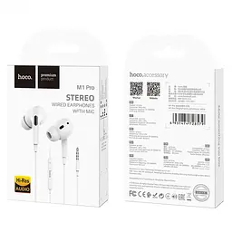 Навушники Hoco M1 Pro original series White - мініатюра 2