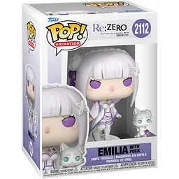 Набір ігрових фігурок Funko POP! серії Re:ZERO. Емілія з Паком (86515) - мініатюра 2