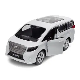 Машина TechnoDrive Toyota Alphard білий (KM250419) - мініатюра 11