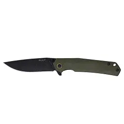 Нож складной туристический Ruike P801-G 14C28N G10 86 мм зеленый - миниатюра 5