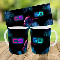 Набір дитячий CS:GO Counter-Strike рюкзак 36х27см сумка-бананка, кружка з принтом для хлопчика (01634) - мініатюра 9