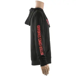 Реглан Savage Long sleeve hooded T-Shirt 2XL з капюшоном к:чорний - мініатюра 3