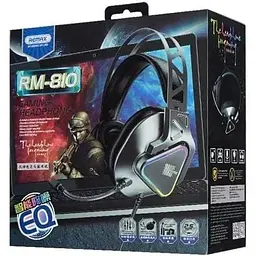 Навушники Remax LED Wargod Series Gaming Headphone RM-810 USB 7.1 - мініатюра 4