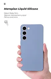 Чехол ArmorStandart ICON для Samsung S23 Plus Camera cover Lavender (ARM65457) - мініатюра 7