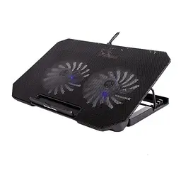 Охолоджувальна підставка для ноутбука 15.6 дюйма ColorWay Cooling Game CL-Q100 2xfans - мініатюра 2