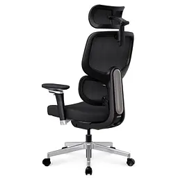 Крісло Mealux D2 Air Fabric Black (арт. HF-D2 F/B) - мініатюра 6