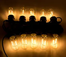 Світлодіодна новорічна гірлянда Devilon з однією ниткою LED 10 л (930066) - мініатюра 2
