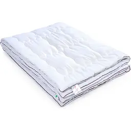 Ковдра вовняна MirSon Deluxe Italy Hand Made №165 демісезонна 200x220 см біла