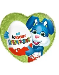 Шоколадне серце Kinder Uberraschung Easter зайчик 53 г