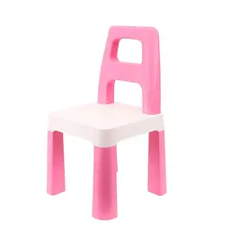 Дитячий стілець 0167 "Technok Toys" Світло-рожевий, 32х32х55 см, в коробці (4823037610167)