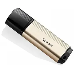 USB флеш накопичувач Apacer 128GB AH353 Champagne Gold USB 3.2 (AP128GAH353C-1) - мініатюра 3