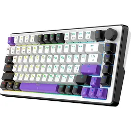 Клавіатура Hator Hellyberry HK75 White/Violet Wireless (HK75_wireless) [157456] - мініатюра 3