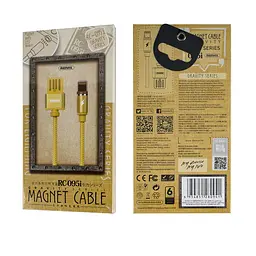 Кабель REMAX Gravity, USB to iP, золотий (магнітний)