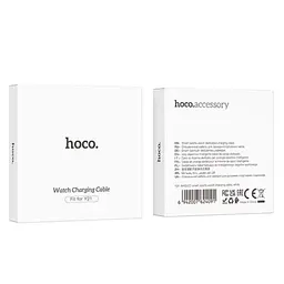 Зарядний USB кабель для Smart Watch Hoco Y21 0.6 м White - мініатюра 4