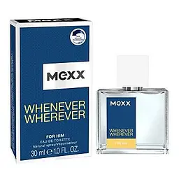Оригінал Mexx Whenever Wherever For Him 30 мл туалетна вода