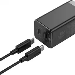 Швидкісне заряджання 45 ВТ Baseus GaN2 2 порти Type-C з кабелем CCGAN-M01 - мініатюра 4