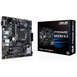 Материнська плата ASUS PRIME B450M-K II - мініатюра 2