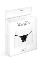 Трусики-стринги с доступом Fashion Secret Angela Black, S-L (черный) - миниатюра 3