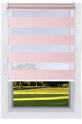 Рулонні штори День-Ніч Світло-ліловий (ВН-2749) 230*160 (посилена система)