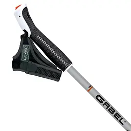 Палиці для скандинавської ходьби Gabel X-1.35 Black/Orange 125 (7008361141250) фіксованої довжини - мініатюра 2