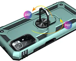 Панель BeCover Military для Poco M4 Pro 5G Dark Green (707123) - мініатюра 2