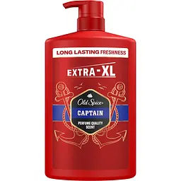 Гель для душу та шампунь Old Spice 3 в 1 Captain 1 л