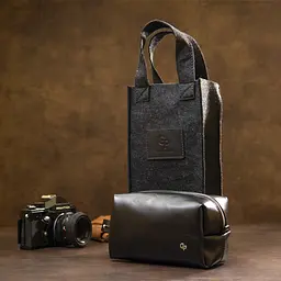 Чоловіча шкіряна косметичка GRANDE PELLE 17х10.5х7 см acs0018587 - мініатюра 8