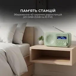 Радіоприймач Sharp DR-P420 Green - мініатюра 8