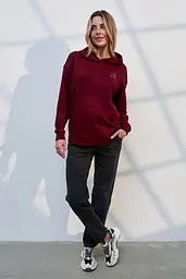 Джинси для вагітних Mom Fit для майбутніх мам з регульованим поясом 2XL (52) Leyton Юла Мама сіро-чорний - мініатюра 8