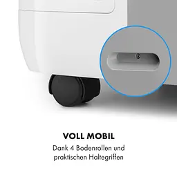 Мобільний кондиціонер Klarstein Grandbreeze Eco 12K 3-в-1 460 м³/год (10035809) - мініатюра 3