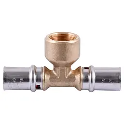 Трійник із внутрішньою різьбою прес APE AP 132 16х1/2″х16 000001727