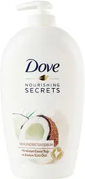 Рідке крем-мило Dove Nourishing Secrets з кокосовою олією та мигдальним молочком 500 мл - мініатюра 7