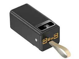 Зовнішній акумулятор (павербанк) Gelius Gross GP-PB309 50000mAh (QC+PD 22.5W/Led) Black - мініатюра 3