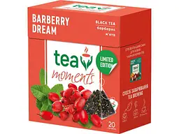 Чай пакетований фруктовий та трав'яний Tea Moments Barberry Dream 36г (1,8) 20 пакетиків