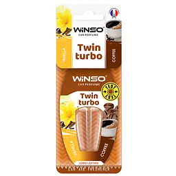 Освіжувач повітря з подвійною капсулою WINSO Twin Turbo Vanilla/Coffee 538790