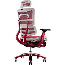 Офісне крісло GT Racer X-815L, червоно-біле (X-815L White/Red (W-52)) - мініатюра 5