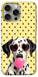 TPU чохол Demsky Pinky dolmatin для Apple iPhone 15 Pro Max (6.7")