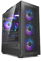 Корпус PcCOOLER CPS ME200 MESH чорний EATX/ATX/Micro ATX/Mini-ITX без БП (LxWxH)432x225x495мм/