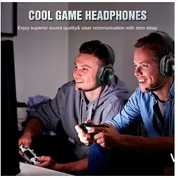 Ігрові навушники Onikuma Gaming with LED X11 чорні - мініатюра 5