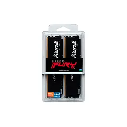 Модуль пам'яті для комп'ютера DDR5 128GB (2x64GB) 5600 MHz Beast Black Kingston Fury (ex.HyperX) (KF556C40BBK2-128) - мініатюра 5