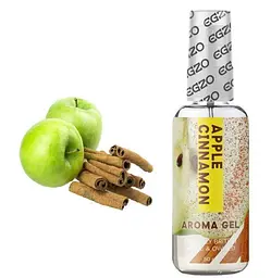 Їстівний гель-лубрикант Egzo Aroma Gel Яблуко з корицею, 50 мл - мініатюра 2