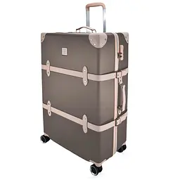Валіза велика Semi Line 28 дюймів (L) ABS-Plastic Brown/Pink Cream (T5673-4)