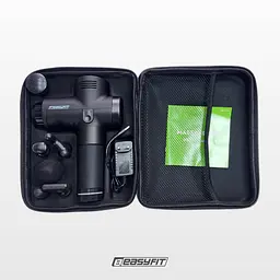 Масажний пістолет EasyFit Percussio (портативний перкусійний вібромасажер для тіла з 6 насадками) (EF-2073) - мініатюра 6