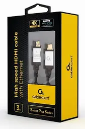 Кабель Cablexpert HDMI-HDMI V 1.4 3 м (CCB-HDMIL-3M) - мініатюра 3