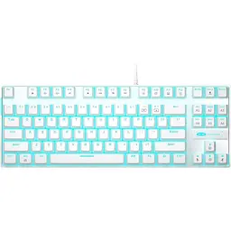 Клавіатура MageGee MK-Star Blue Switch White (6971969720268-UA)
