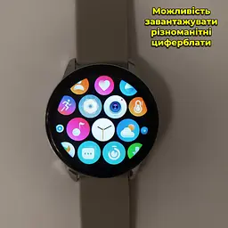 Смарт годинник T2 Pro Active 2 Bluetooth, встановлення свого фону, прийняття/здійснення дзвінків Білий - мініатюра 4