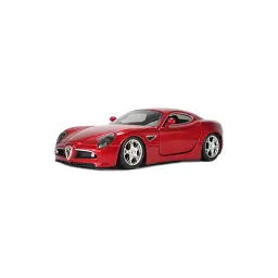 Автомодель - ALFA 8C COMPETIZIONE (2007) (червоний металік, 1:32) - мініатюра 2