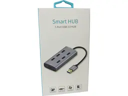 Мультипортовий адаптер Maiwo USB3.0 Type-A/Type-C to 7х USB3.0 (KH700) - мініатюра 2